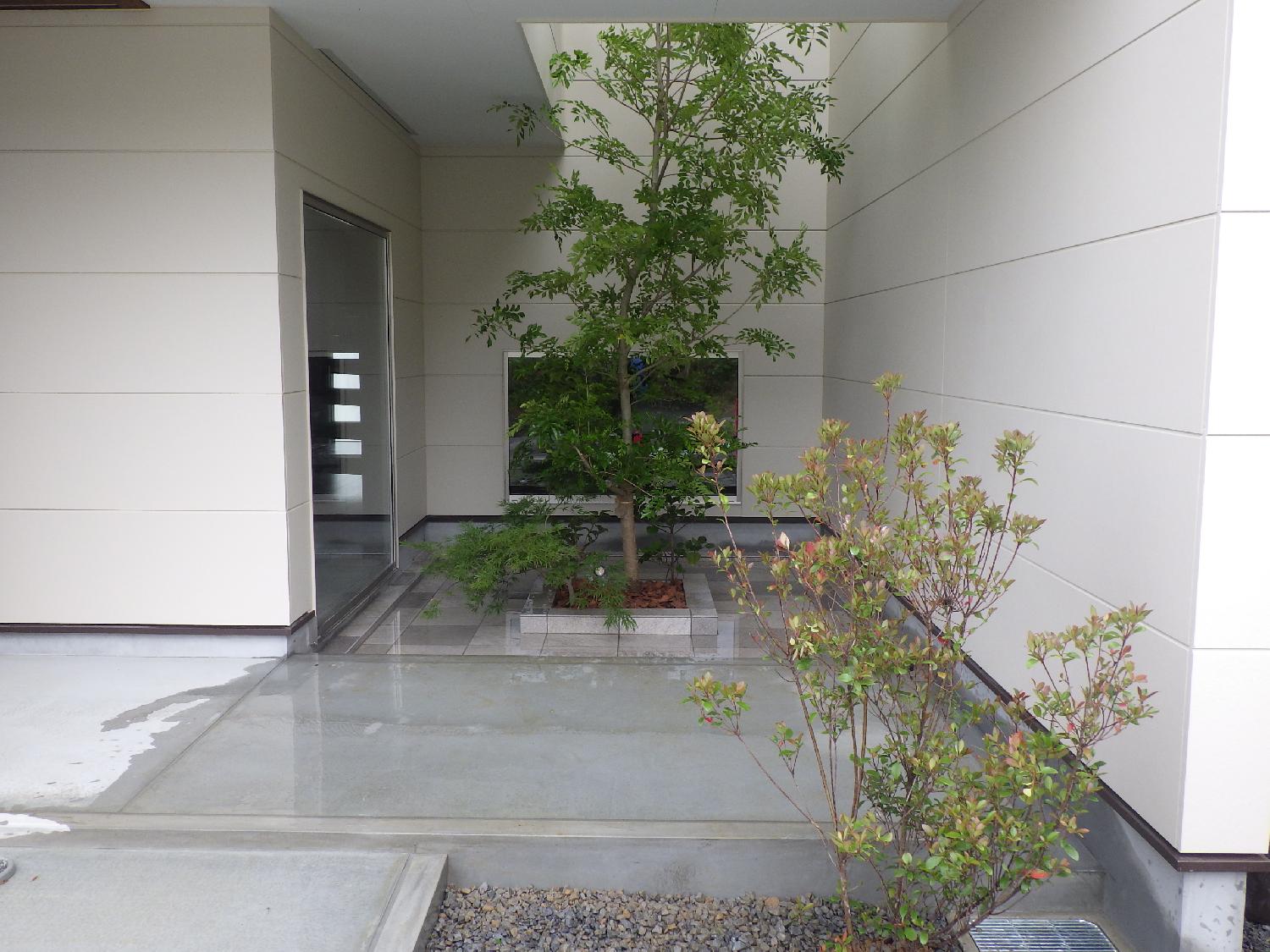 I様邸　新築植栽工事