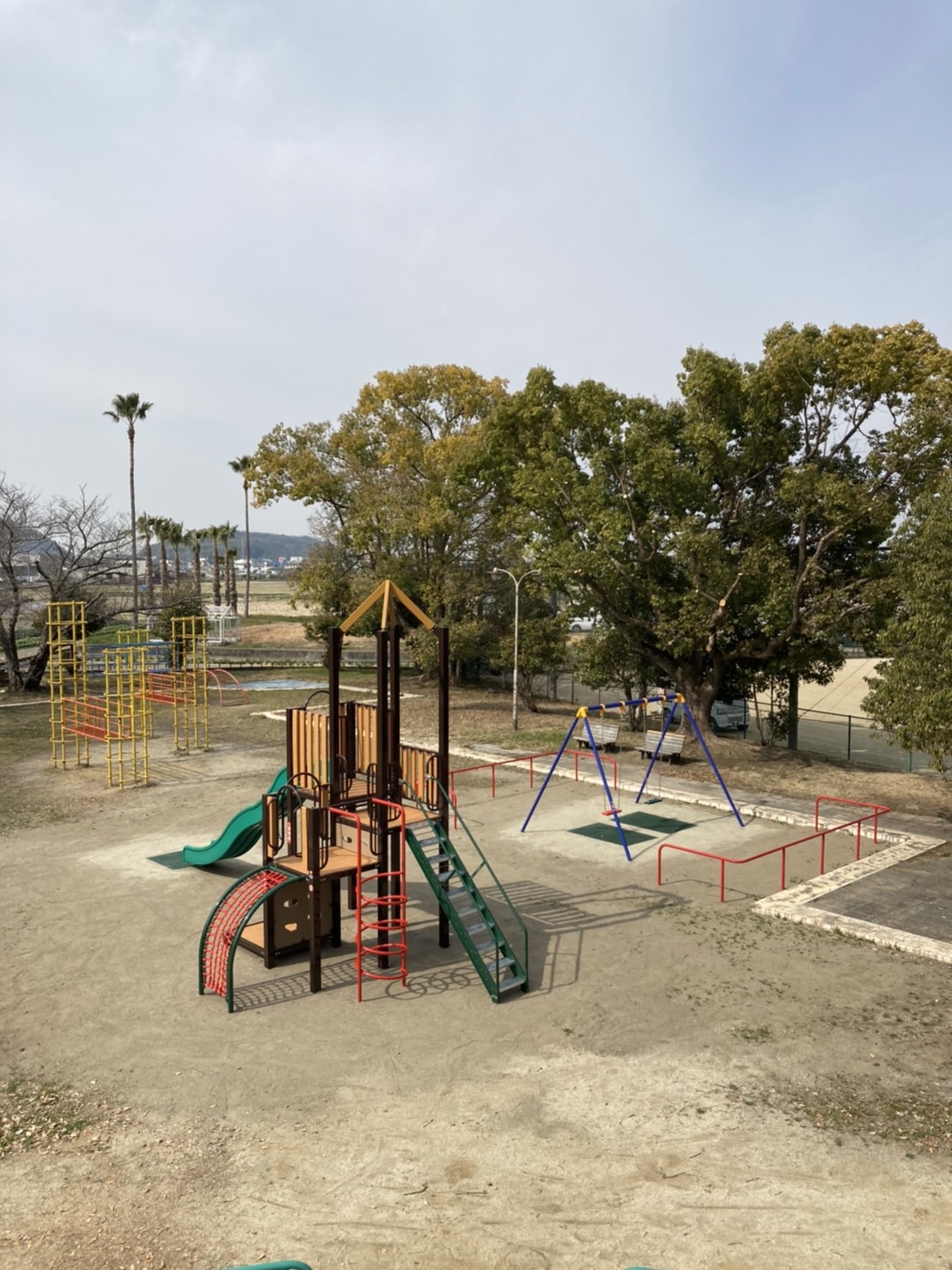 松下公園遊具撤去更新工事