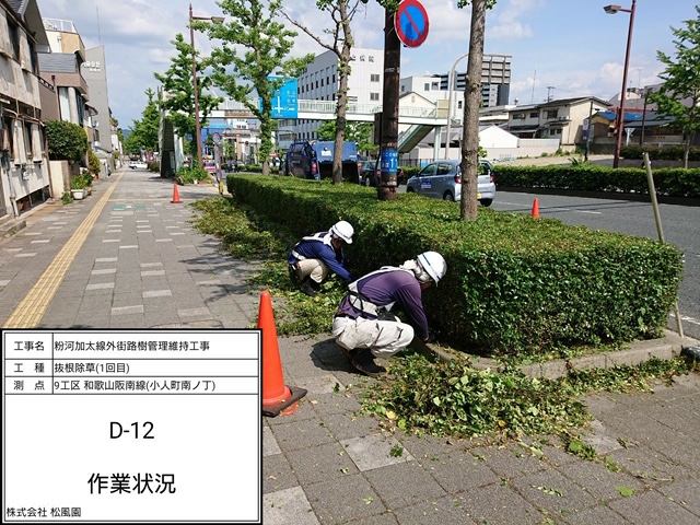 作業中