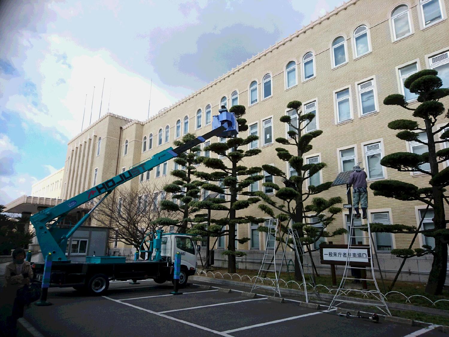 作業中